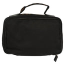 FENDI Hand Bag Canvas Black Auth bs24044-3