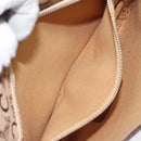 CELINE C Sulky Shoulder Bag Canvas Brown Gold Auth bs24045-20