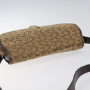 CELINE C Sulky Shoulder Bag Canvas Brown Gold Auth bs24045-6