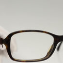 CHANEL Glasses plastic Khaki CC Auth bs24049-4