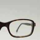 CHANEL Glasses plastic Khaki CC Auth bs24049-5