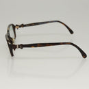 CHANEL Glasses plastic Khaki CC Auth bs24049-7
