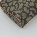 SAINT LAURENT Clutch Bag PVC Gray Auth bs24056-16