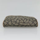 SAINT LAURENT Clutch Bag PVC Gray Auth bs24056-6