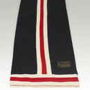 LOUIS VUITTON Scarf Wool Navy LV Auth bs24069-10