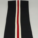 LOUIS VUITTON Scarf Wool Navy LV Auth bs24069-11