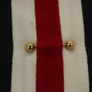 LOUIS VUITTON Scarf Wool Navy LV Auth bs24069-4