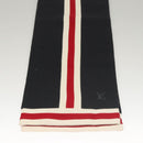 LOUIS VUITTON Scarf Wool Navy LV Auth bs24069-6