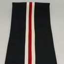 LOUIS VUITTON Scarf Wool Navy LV Auth bs24069-9