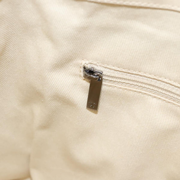 CHANEL Matelasse Hand Bag Leather Beige CC Auth bs24070V