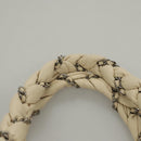 CHANEL Matelasse Hand Bag Leather Beige CC Auth bs24070V-8