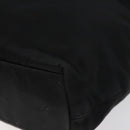 Christian Dior Maris Pearl Hand Bag Nylon Black Auth bs24098-9