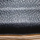 LOEWE Anagram Business Bag Leather Black Auth bs24101-17