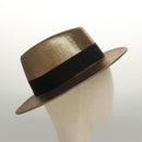 SAINT LAURENT Hat Canvas Gold Tone Auth bs24106-5