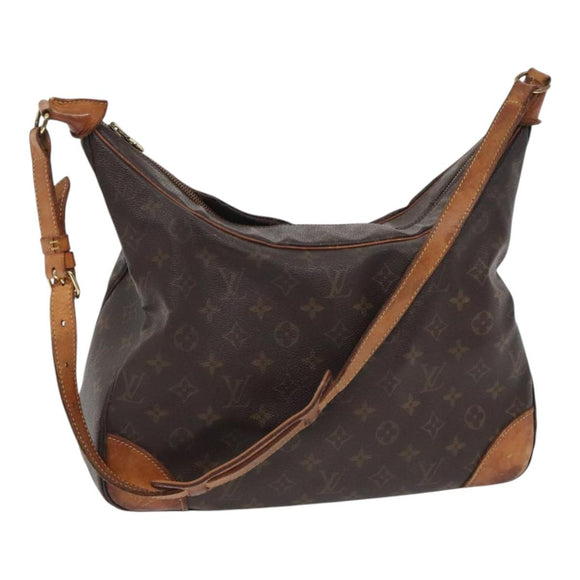 LOUIS VUITTON Monogram Boulogne 35 Shoulder Bag M51260 LV Auth bs24111