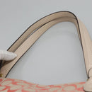 Coach Signature Tote Bag Canvas Pink Auth bs24113-8