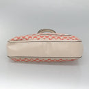 Coach Signature Tote Bag Canvas Pink Auth bs24113-9