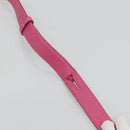 Coach Signature Shoulder Bag Canvas Beige Pink Auth bs24115-8