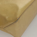 LOUIS VUITTON Monogram Vernis Reade PM Hand Bag Perle M91336 LV Auth bs24130-15