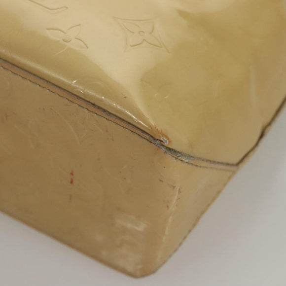 LOUIS VUITTON Monogram Vernis Reade PM Hand Bag Perle M91336 LV Auth bs24130