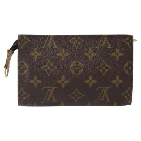 LOUIS VUITTON Monogram Bucket PM Accessory Pouch LV Auth bs24146