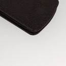 LOUIS VUITTON Taiga Dog Solo Pen Case Acajou LV Auth bs24147-14