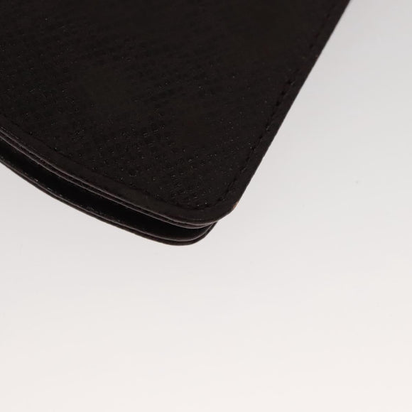 LOUIS VUITTON Taiga Dog Solo Pen Case Acajou LV Auth bs24147