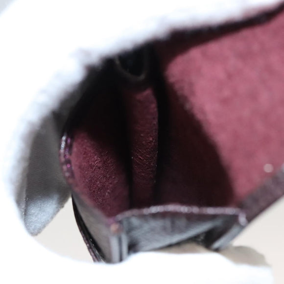 LOUIS VUITTON Taiga Dog Solo Pen Case Acajou LV Auth bs24147