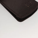 LOUIS VUITTON Taiga Dog Solo Pen Case Acajou LV Auth bs24147-7