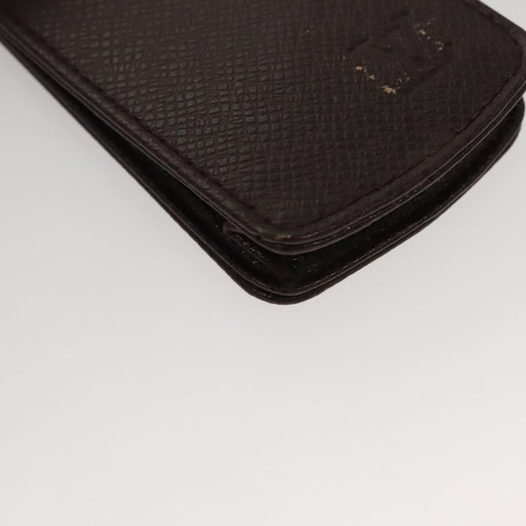 LOUIS VUITTON Taiga Dog Solo Pen Case Acajou LV Auth bs24147