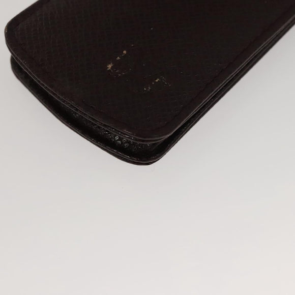 LOUIS VUITTON Taiga Dog Solo Pen Case Acajou LV Auth bs24147