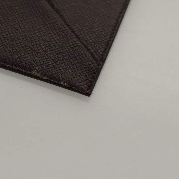 LOUIS VUITTON Taiga Special Edition Letter case Pouch Acajou LV Auth bs24149