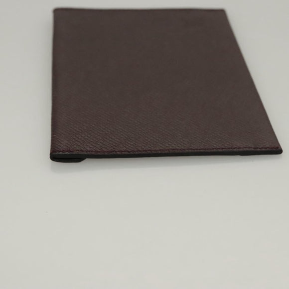 LOUIS VUITTON Taiga Special Edition Letter case Pouch Acajou LV Auth bs24149