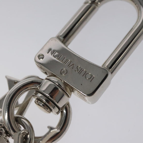 LOUIS VUITTON Rabbit Jeff Key Ring metal Pink M62734 LV Auth bs24153