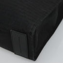 Christian Dior Tote Bag Canvas Black Auth bs24155-9