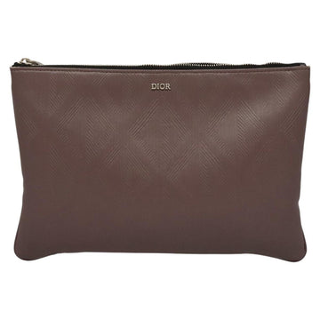 Christian Dior Pouch PVC Leather Purple Auth bs24156 - 0