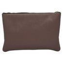 Christian Dior Pouch PVC Leather Purple Auth bs24156-3