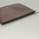 Christian Dior Pouch PVC Leather Purple Auth bs24156-6