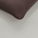Christian Dior Pouch PVC Leather Purple Auth bs24156-14