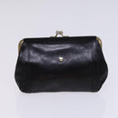 BALLY Shoulder Bag Canvas Leather 5 Set Beige Brown Navy Auth bs24168-21