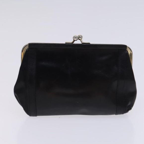 BALLY Shoulder Bag Canvas Leather 5Set Beige Brown Navy Auth bs24168