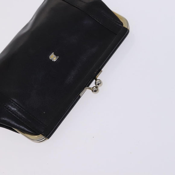 BALLY Shoulder Bag Canvas Leather 5Set Beige Brown Navy Auth bs24168