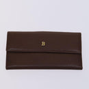 BALLY Shoulder Bag Canvas Leather 5 Set Beige Brown Navy Auth bs24168-26