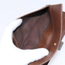 BALLY Shoulder Bag Canvas Leather 5Set Beige Brown Navy Auth bs24168-28