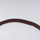 GUCCI GG Canvas Shoulder Bag Beige Silver 113013 Auth bs24171-8