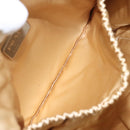 PRADA Tote Bag Nylon Beige Auth bs24173-11