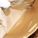 PRADA Tote Bag Nylon Beige Auth bs24173-21