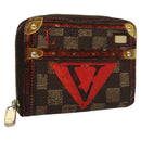 LOUIS VUITTON Damier Trunk Time Zippy Coin Purse Coin Purse M52745 Auth bs24186-1