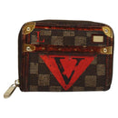 LOUIS VUITTON Damier Trunk Time Zippy Coin Purse Coin Purse M52745 Auth bs24186-13