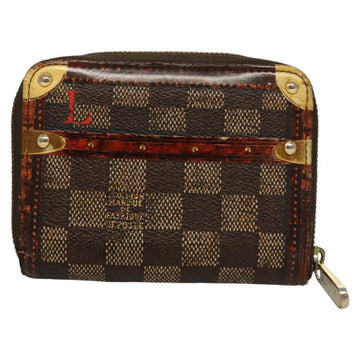 LOUIS VUITTON Damier Trunk Time Zippy Coin Purse Coin Purse M52745 Auth bs24186 - 0